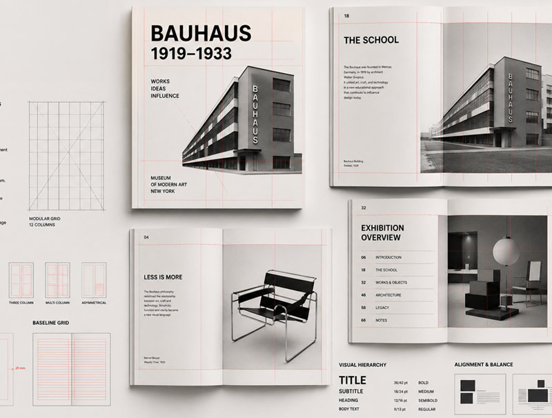 layout and composition cover