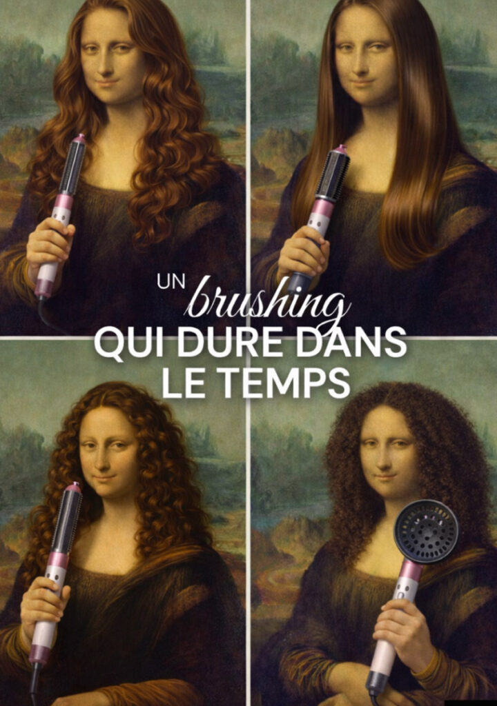Art in Advertising Mona Lisa