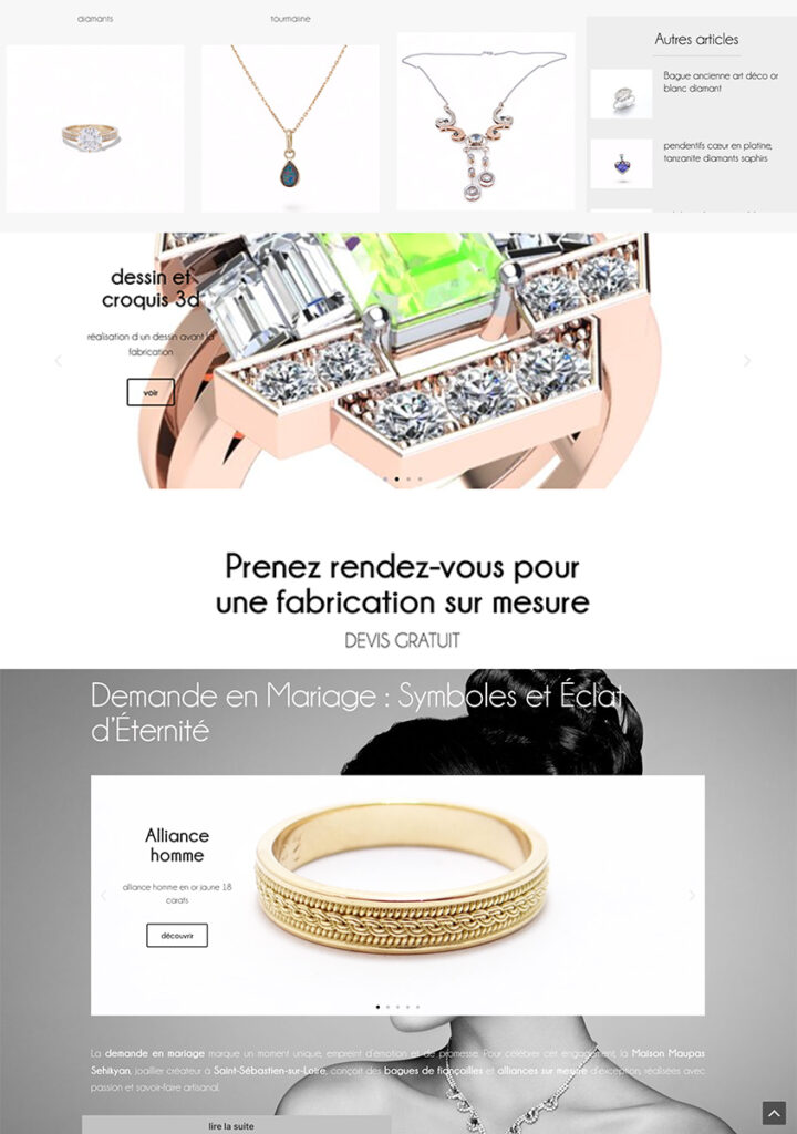 WORDPRESS & CMS Wordpress Maupas Bijoutier